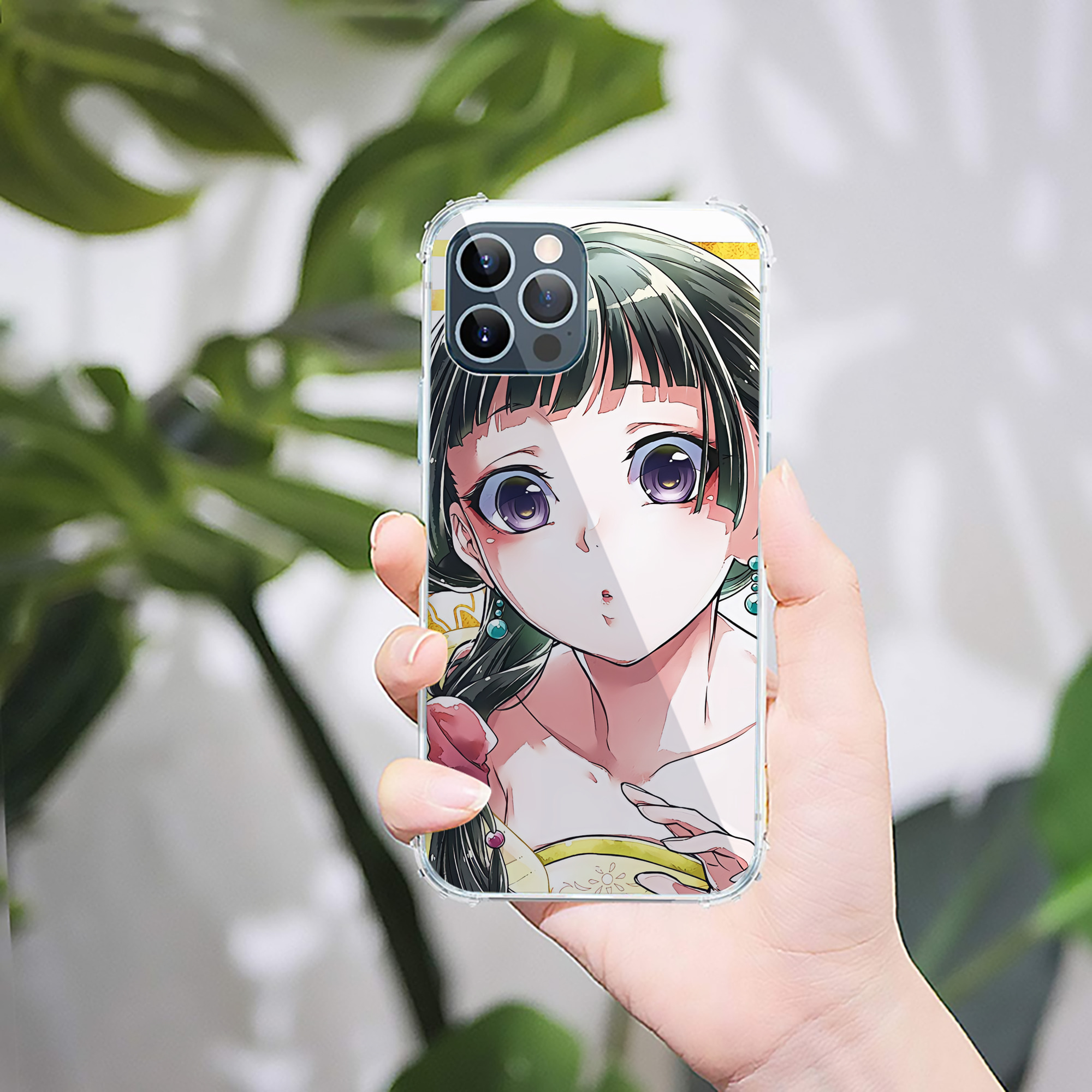 （画像用） 薬屋のひとりごと The Apothecary Diaries 【iPhone 12シリーズ対応】透明スマホケース（クリアソフトケース）